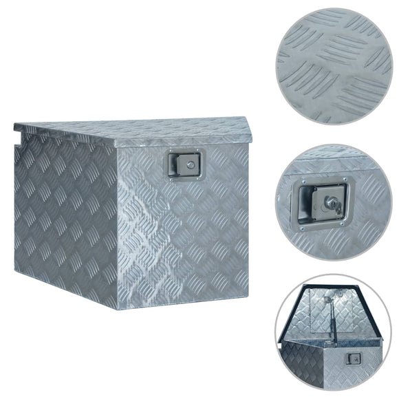 NNEVL Aluminium Box 737/381x410x460 mm Silver