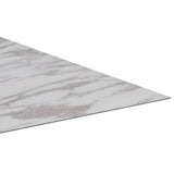 NNEVL Self-adhesive PVC Flooring Planks 5.11 m? White Marble