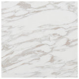 NNEVL Self-adhesive PVC Flooring Planks 5.11 m? White Marble
