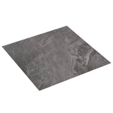 NNEVL Self-adhesive PVC Flooring Planks 5.11 m? Black with Pattern