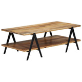 NNEVL Coffee Table 115x60x40 cm Solid Mango Wood