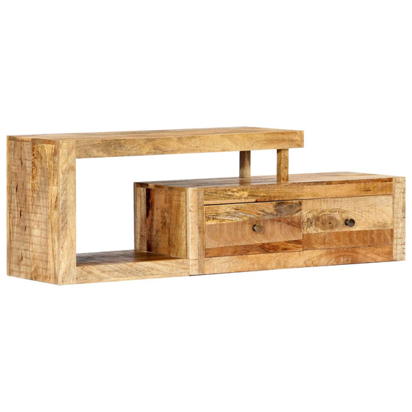 NNEVL TV Cabinet 120x30x40 cm Solid Mango Wood