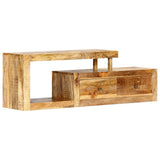 NNEVL TV Cabinet 120x30x40 cm Solid Mango Wood