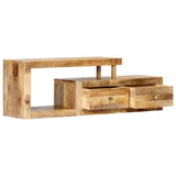 NNEVL TV Cabinet 120x30x40 cm Solid Mango Wood