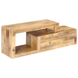 NNEVL TV Cabinet 120x30x40 cm Solid Mango Wood