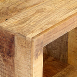 NNEVL TV Cabinet 120x30x40 cm Solid Mango Wood