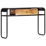 NNEVL Console Table 118x30x75 cm Solid Mango Wood