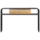 NNEVL Console Table 118x30x75 cm Solid Mango Wood