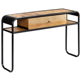 NNEVL Console Table 118x30x75 cm Solid Mango Wood