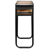 NNEVL Console Table 118x30x75 cm Solid Mango Wood