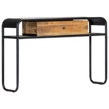NNEVL Console Table 118x30x75 cm Solid Mango Wood