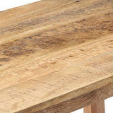 NNEVL Desk 180x120x76 cm Solid Mango Wood