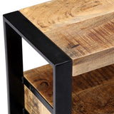 NNEVL TV Cabinet 150x30x45 cm Solid Mango Wood