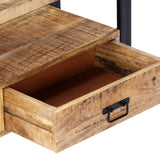 NNEVL TV Cabinet 150x30x45 cm Solid Mango Wood