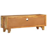 NNEVL Hand Carved TV Cabinet 120x30x40 cm Solid Reclaimed Wood