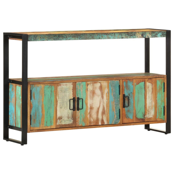 NNEVL Sideboard 120x30x75 cm Solid Reclaimed Wood