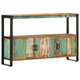 NNEVL Sideboard 120x30x75 cm Solid Reclaimed Wood
