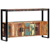 NNEVL Sideboard 120x30x75 cm Solid Reclaimed Wood