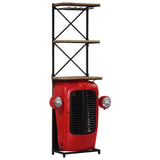 NNEVL Tractor Wine Cabinet 49x32x183 cm Solid Mango Wood