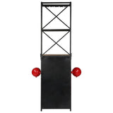 NNEVL Tractor Wine Cabinet 49x32x183 cm Solid Mango Wood