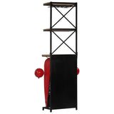 NNEVL Tractor Wine Cabinet 49x32x183 cm Solid Mango Wood