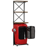 NNEVL Tractor Wine Cabinet 49x32x183 cm Solid Mango Wood