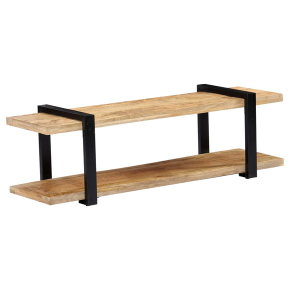 NNEVL TV Cabinet 130x40x40 cm Solid Mango Wood