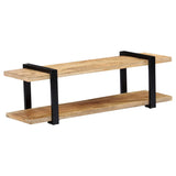 NNEVL TV Cabinet 130x40x40 cm Solid Mango Wood