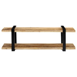 NNEVL TV Cabinet 130x40x40 cm Solid Mango Wood