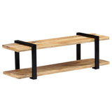 NNEVL TV Cabinet 130x40x40 cm Solid Mango Wood