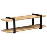 NNEVL TV Cabinet 130x40x40 cm Solid Mango Wood