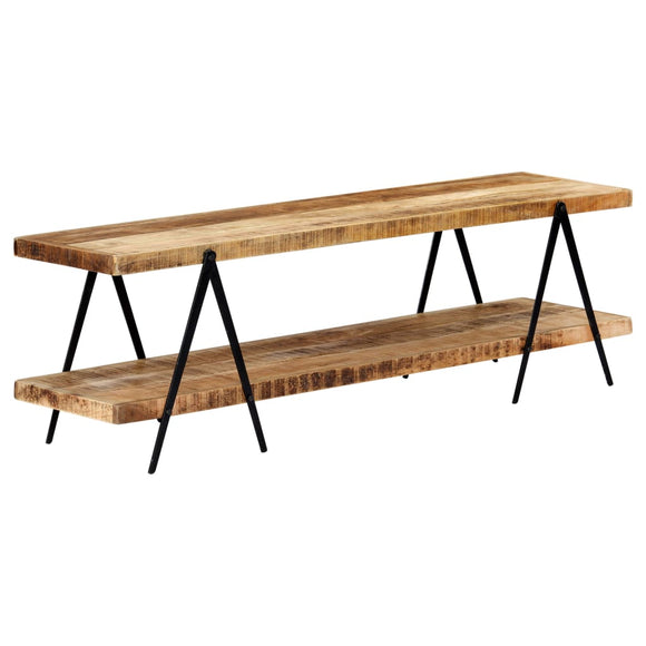 NNEVL TV Cabinet 160x40x50 cm Solid Mango Wood