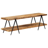 NNEVL TV Cabinet 160x40x50 cm Solid Mango Wood