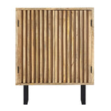 NNEVL Sideboard 60x35x75 cm Solid Mango Wood
