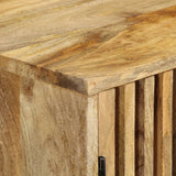 NNEVL TV Cabinet 90x30x40 cm Solid Mango Wood