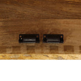 NNEVL TV Cabinet 90x30x40 cm Solid Mango Wood