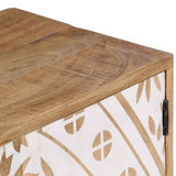 NNEVL TV Cabinet 140x30x40 cm Solid Mango Wood