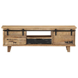 NNEVL TV Cabinet 120x30x40 cm Solid Mango Wood