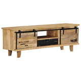 NNEVL TV Cabinet 120x30x40 cm Solid Mango Wood