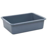 NNEVL Kitchen Cart with Plastic Containers 82x43.5x93 cm