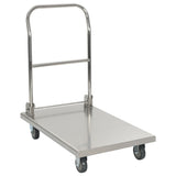 NNEVL Platform Wagon Silver 82x53x86 cm Stainless Steel