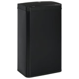 NNEVL Automatic Sensor Dustbin Black Steel 70 L