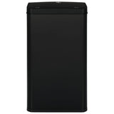 NNEVL Automatic Sensor Dustbin Black Steel 70 L