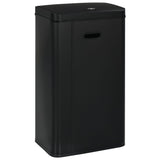 NNEVL Automatic Sensor Dustbin Black Steel 70 L