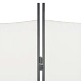 NNEVL 3-Panel Room Divider White 120x180 cm