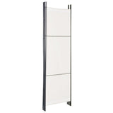 NNEVL 4-Panel Room Divider White 200x180 cm