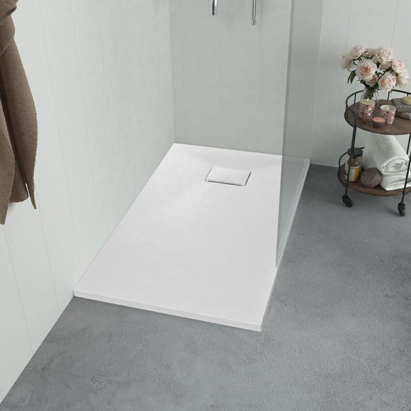 NNEVL Shower Base Tray SMC White 80x80 cm