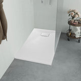 NNEVL Shower Base Tray SMC White 100x70 cm