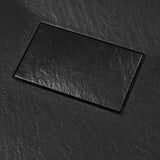 NNEVL Shower Base Tray SMC Black 90x80 cm