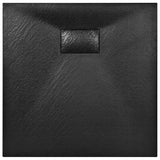 NNEVL Shower Base Tray SMC Black 90x90 cm